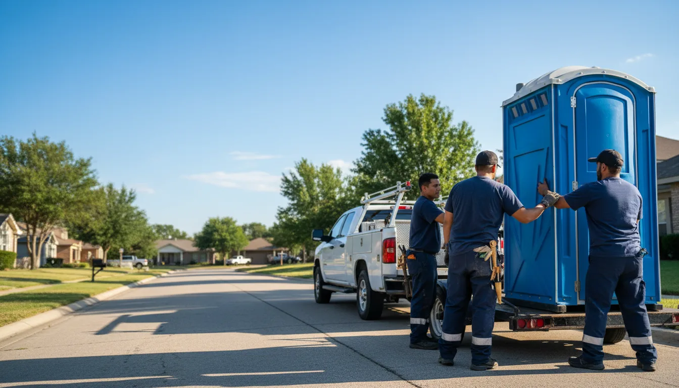 Portable Toilet Rental in Albert, KS near me